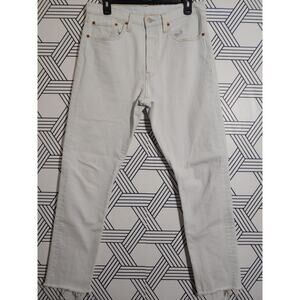 Womens Levi 501 Button Fly Jeans Size 30